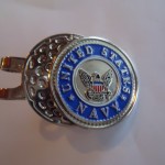 United States Navy Golf Hat Clip & Marker